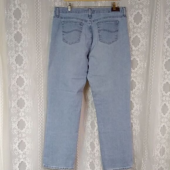 Lee Relaxed Fit At The Waist Women's Jeans Size Plus 18 Long - Picture 1 of 15